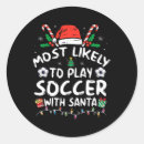 Search for play soccer stickers Merry christmas