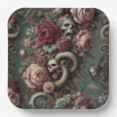 Search for vintage halloween paper plates Gothic