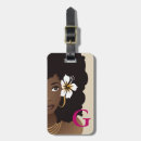 Search for african american luggage tags Afro