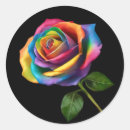 Search for rainbow rose stickers Trendy