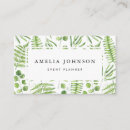 Search for fern business cards Plants