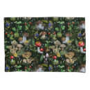 Search for mushrooms pillowcases Watercolor