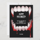 Search for bloody halloween cards Fangs