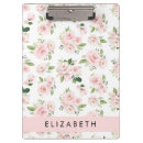 Search for pink clipboards Floral pattern