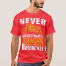 Search for biker grandpa tshirts Grandfather