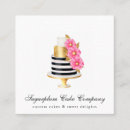 Search for cake business cards Floral
