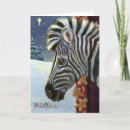 Search for zebra christmas cards Snow