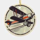 Search for biplane christmas tree decorations Aviator