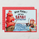 Search for girl pirate party invitations Boat