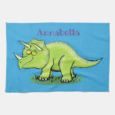 Search for dinosaur tea towels Triceratops