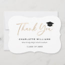 Search for gold foil thank you cards Black and gold