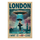Search for vintage alien art Flying saucer