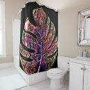 Search for tropical leaf shower curtains Island