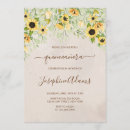 Search for sunflower quinceanera invitations Yellow