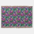 Search for peacock blankets Floral