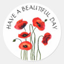Search for poppy day stickers Flowers