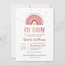 Search for boho rainbow baby shower invitations Neutral