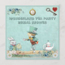 Search for mad hatter bridal shower invitations For her