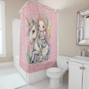 Search for fairy fantasy shower curtains Unicorn