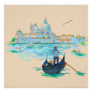 Search for gondoliers posters Italy