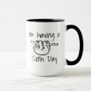 Search for lazy coffee mugs Illustration