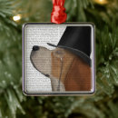 Search for hound christmas tree decorations Animal lovers