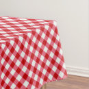 Search for red checkered tablecloths Classic