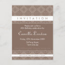 Search for suede invitations Elegant