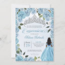 Search for cinderella blue quinceanera invitations Mis quince anos