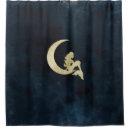 Search for night sky shower curtains Moon