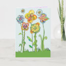 Search for flower drawing cards Whimsical
