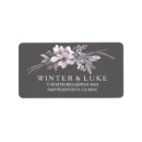Search for engagement party return address labels Watercolor