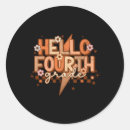 Search for 4th grade stickers First day of school