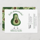 Search for avocado green invitations Funny