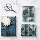 Search for branch wrapping paper Blue