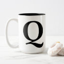 Search for initial q mugs Alphabet