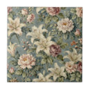 Search for vintage flower print tiles Vintage floral pattern