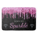 Search for sparkle bath mats Silver