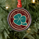 Search for clover christmas tree decorations Saint patricks day