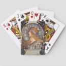 Search for art nouveau playing cards Floral