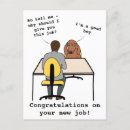 Search for new job postcards Humour