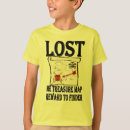 Search for treasure map tshirts Pirate