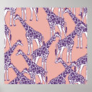 Search for giraffe patterns posters Abstract