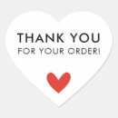 Search for handmade heart stickers Thank you