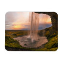 Search for iceland magnets Seljalandsfoss waterfall
