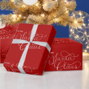 Search for from the north pole wrapping paper Santa claus