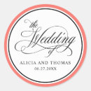 Search for flourish wedding stickers Bride and groom