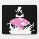 Search for alice in wonderland mousepads Mushroom