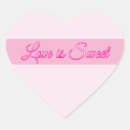 Search for sweet valentine stickers Love is sweet