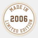 Search for birth year stickers Born